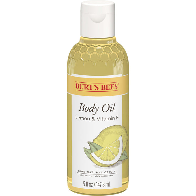Burts Bees Body Oil - Lemon and Vitamin E For Unis