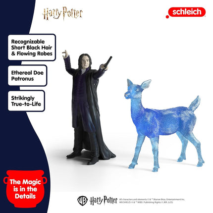 Schleich Harry Potter - 2Pc Professor Snape & Patronus | 42683