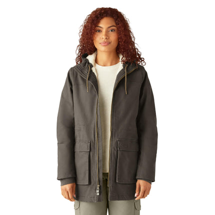 Dickies Womens Duck Parka, Moss Green, X-Small