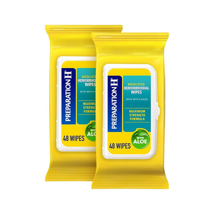 Preparation H Flushable Medicated Hemorrhoid Wipes