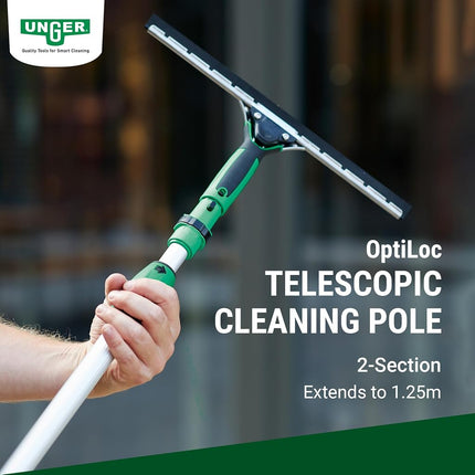 Unger Telescopic Window Cleaning Pole/Multi-Use Extension Pole - 1.25m/4ft