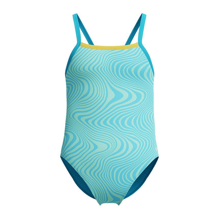 Speedo Girl's Swimsuit One Piece Thin Straps