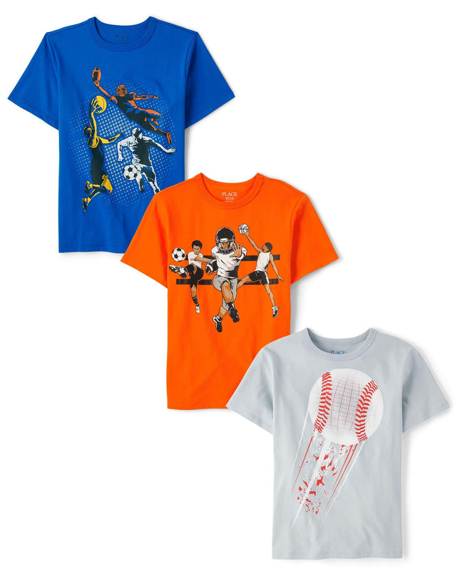 The Children's Place Baby Boys' Sports Short Sleev