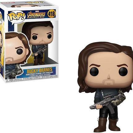 Funko Pop! Bobble: Marvel: Infinity War : Bucky Ba