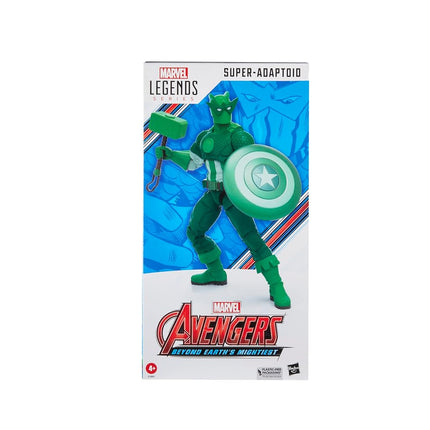 AVENGERS Marvel Hasbro Legends Series Super-Adaptoid Avengers 60th Anniversary Collectible 12 Inch Tall Action Figure, 6 Inch Figure Scale