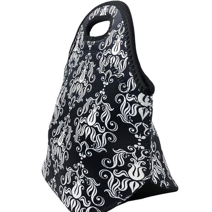 Wrapables® Insulated Neoprene Lunch Bag, Damask