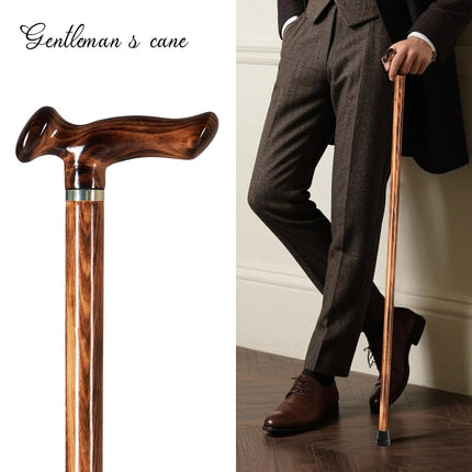 GUYUE Wooden Canes,Solid Wood Walking Sticks, Gentleman Canes,Ideal Gift 37" (for 6'0" to 6'1")