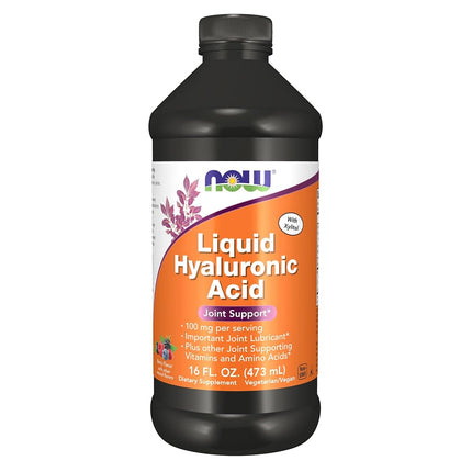 Now Foods Liquid Hyaluronic Acid Plus Nutritional Supplement, 16 Ounce
