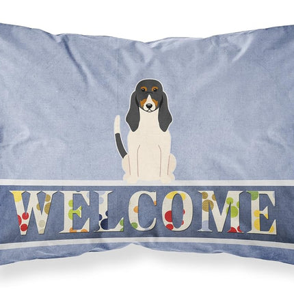 Funda de almohada Caroline's Treasures Swiss Hound Welcome, multicolor, estándar