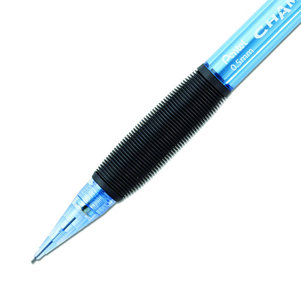 Lápiz Pentel Champ, Portaminas, Mina de 0.5 mm, Barril Azul, Caja de 12 (AL15C)