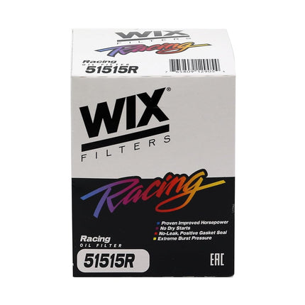 WIX 51515R Racing High Efficiency Endurance Oil Filter, Built for Dirt, Clay or Off-Road Tracks