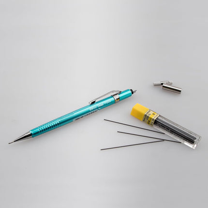 Pentel Sharp Mechanical Pencil, (0.9mm), Metallic Bluish Green Barrel, Box of 12 (P209MK)