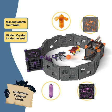 Schleich Eldrador - 71Pc Battlecave Arena: Lava Vs. Shadow | 42673