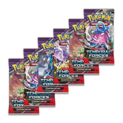 POKEMON TCG: SCARLET AND VIOLET: TEMPORAL FORCES: BOOSTER BUNDLE