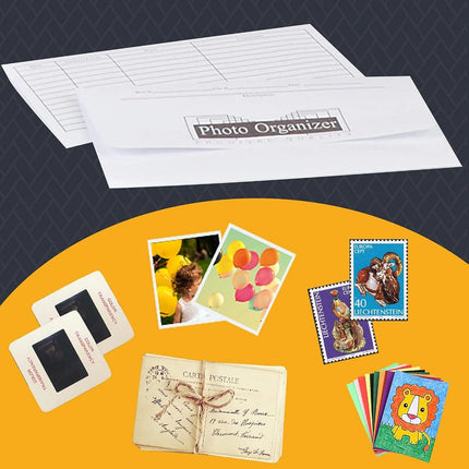 Lineco, Photo File Envelopes 4X6 Inch, Acid-Free, (25/Pack, 4 Packs)