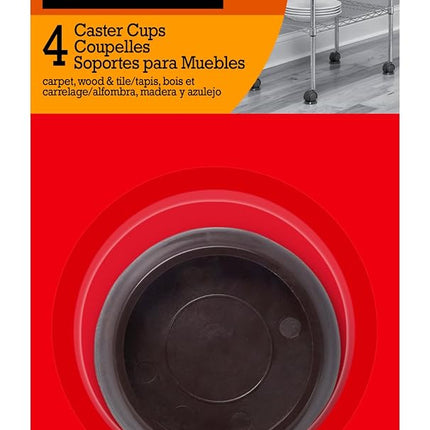 Scotch Felt Furniture Pads 6 PCS Furniture Pads for Hardwood Floors, Round, Brown 2" Diameter
