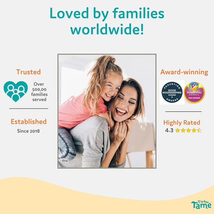 T IS FOR TAME Hair Calming Cream For Babies and Toddlers Safe & Effective Coconut & Jojoba Oil Not Greasy, Stiff, or Sticky