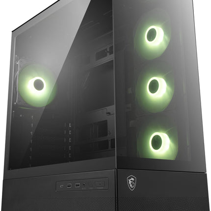 MSI MAG PANO 110R PZ - Mid-Tower Gaming PC Case - 