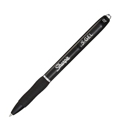 Sharpie S-Gel | Gel Pens | Medium Point (0.7mm) | Black Ink | 12 Count