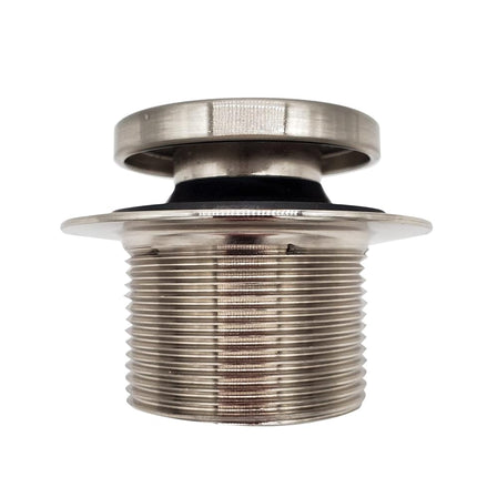 Westbrass Tip-Toe SCH. 40 ABS Desagüe de bañera con codo de dos orificios, acero inoxidable, D4931-20