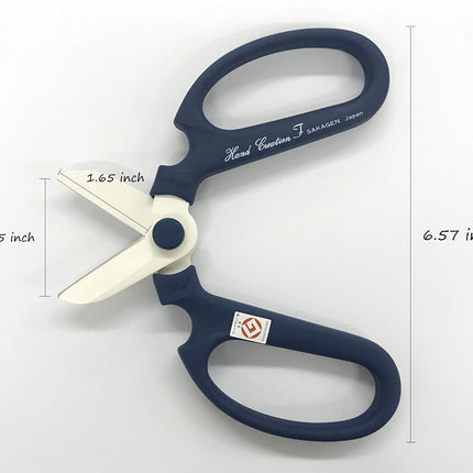 Flower Scissors Hand Creation F-170 Navy