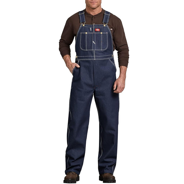 Dickies, Men's, INDIGO DENIM BIB OVERALL, INDIGO B