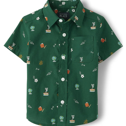 The Children's Place Baby Boy's and Toddler Poplin