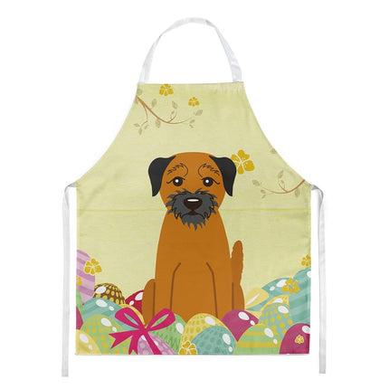 Easter Eggs Border Terrier Apron BB6039APRON