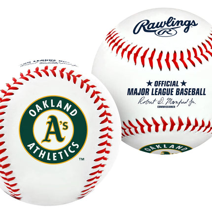 Rawlings MLB Oakland Athletics Team Logo Baseball,