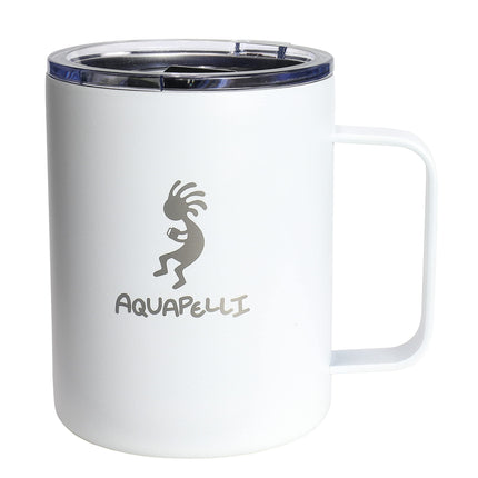 Aquapelli Vacuum Insulated Mug with Handle, 12 oz