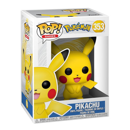 Funko Pop! Games: Pokemon - Pikachu - Collectable Vinyl Figure - Gift Idea - Official Merchandise - Toys for Kids & Adults - Video Games Fans - Model Figure for Collectors and Display