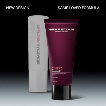 Sebastian Professional Penetraitt Conditioner | Strengthening & Repair with Deep Moisturizing | For Damaged & Colored Hair | 33.8 fl oz