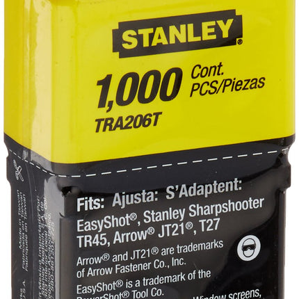 Stanley 1-TRA206T Staples and Nails