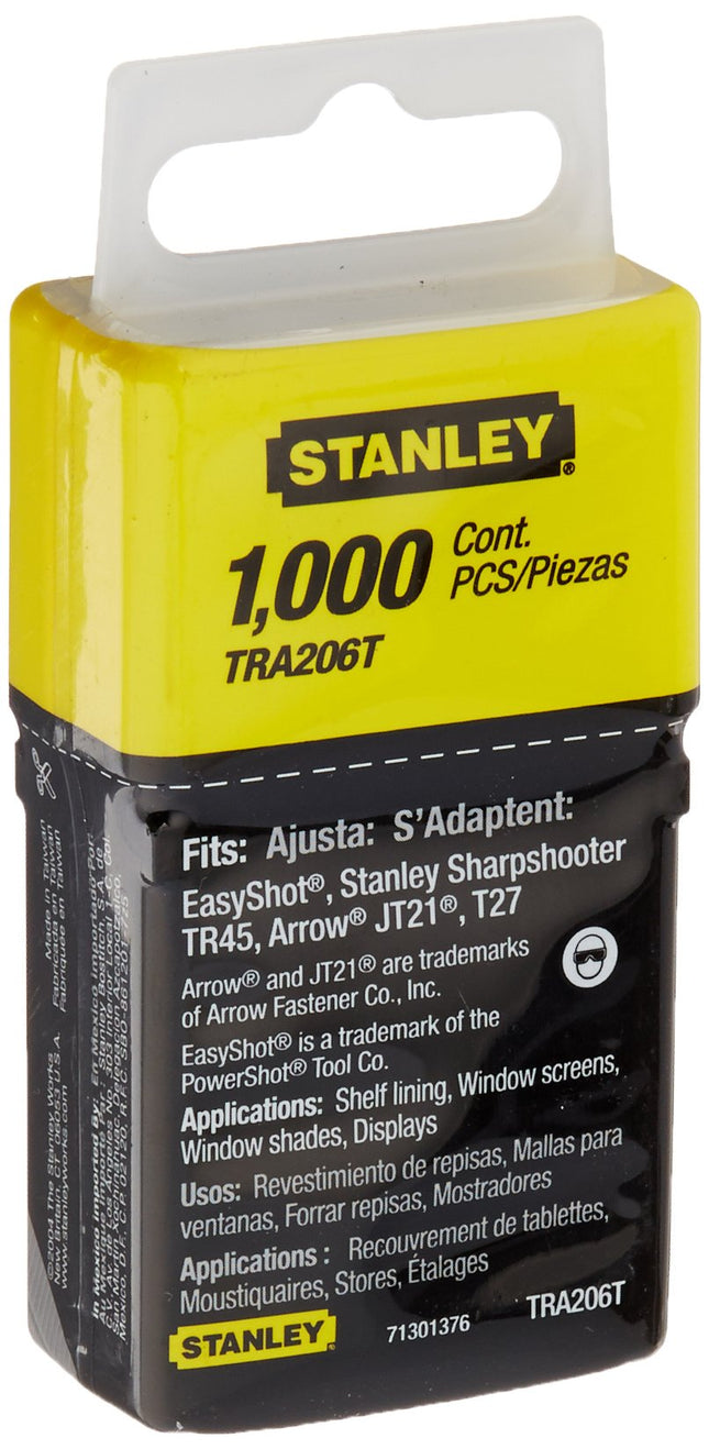 Stanley 1-TRA206T Staples and Nails