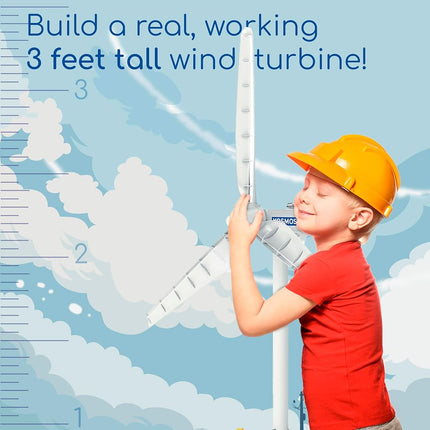 Thames & Kosmos Wind Power Kit | Build a Realistic Wind Turbine Model | STEM Science Experiment | Renewable Energy Physics Kit | Educational Toy for Kids Ages 8+ | Hands-On Learning