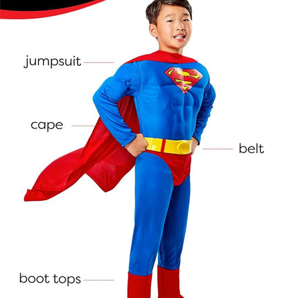 Rubies Official Deluxe Superman Costume - M Halloween