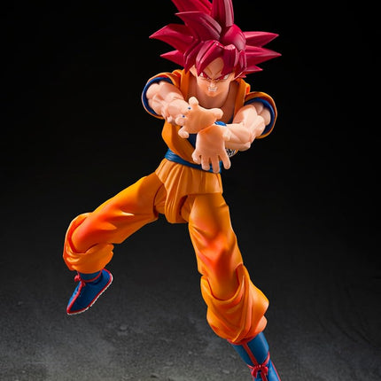 Tamashii Nations Figuarts Dragon Ball Super - Super Saiyan GOD Son Goku (GOD Aura)