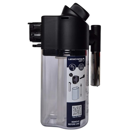 De'Longhi Milk Frother Jug for Superautomatic Coffee Machine, Silver, Modern, Dishwasher Safe, Carafe