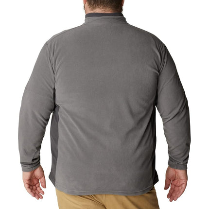 Columbia Men's Klamath Range II Half Zip Pullover Sweater, City Grey, Shark, S