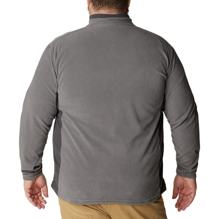 Columbia Men's Klamath Range Ii Half Zip Pullover Sweater, City Grey, Shark, XL