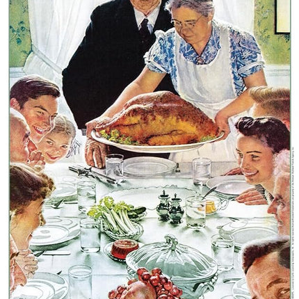 Baby Fanatics 72067: Saturday Evening Post - Freedom from Want 1000Pc Puzzle