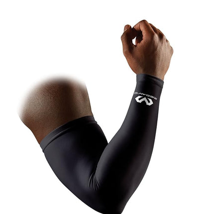 McDavid Compression Arm Sleeve, Black, Medium