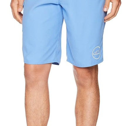 Short de bain O'Neill pour homme Santa Cruz Solid 2.0 Bleu Fontaine 32
