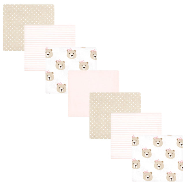 Hudson Baby Unisex Baby Cotton Flannel Receiving B