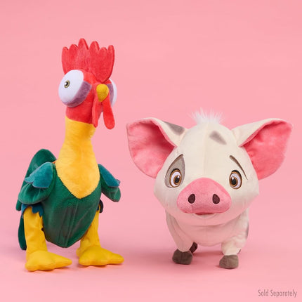 Just Play Moana 27,9 cm Hei Hei Feature Small Plush with Sounds and Dancing, Stuffed Animal, Pretend Play, Toy for Kids, Girls, Boys, Ages 3