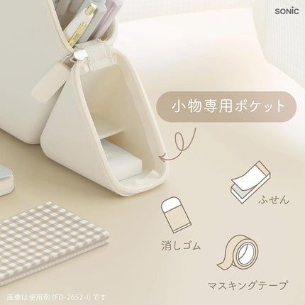 Sonic FD-2652-P Ecsta Slim Portable Pen Holder, Pink