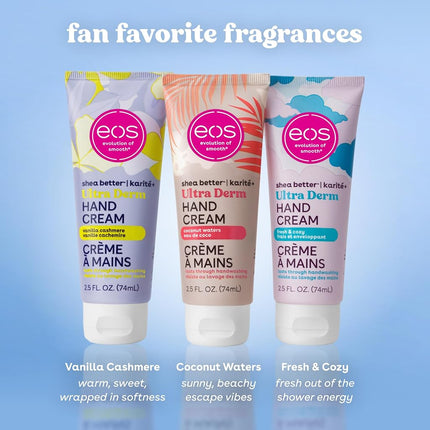 eos Shea Better Hand Cream - Coconut Hand Lotion and Skin Care | Instant Hydration + Lasting Protection | 2.5 oz