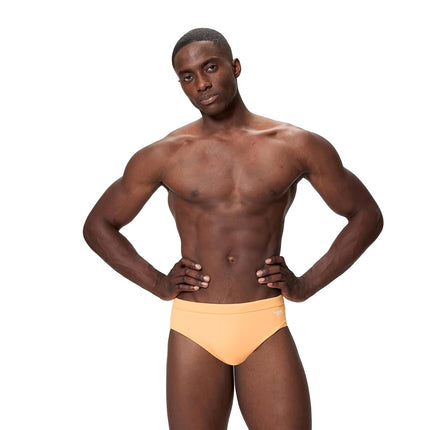 Speedo Men's Swimsuit Brief Comfort Waistband, Mid