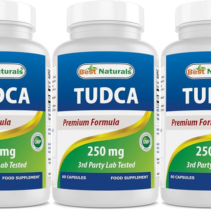 Best Naturals TUDCA 250mg (Tauroursodeoxycholic Ac