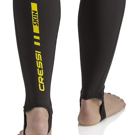 Cressi Skin 1mm (Black-Yellow) [XL], Black/Yellow, X-Large